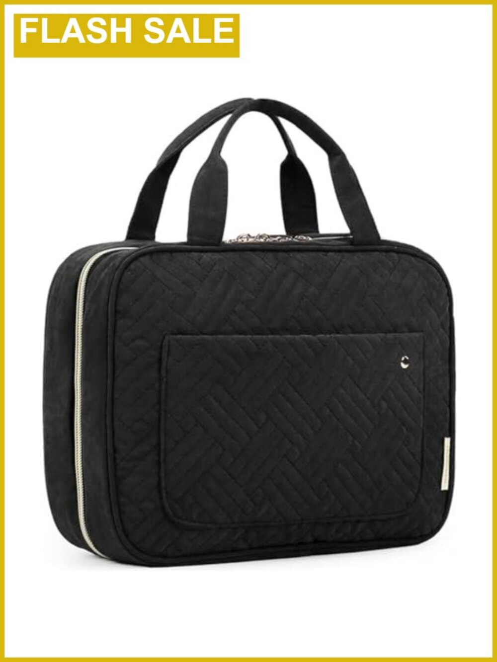 Travel Toiletry Bag with Hanging Hook, Water-resistant, Multifunctional Makeup